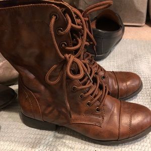 Brown boots